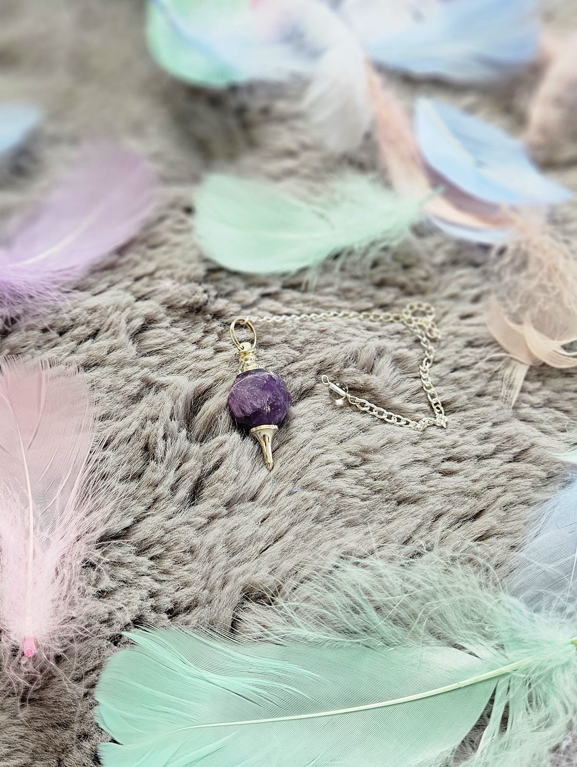 Pendule en gemme - Amethyste – Image 2